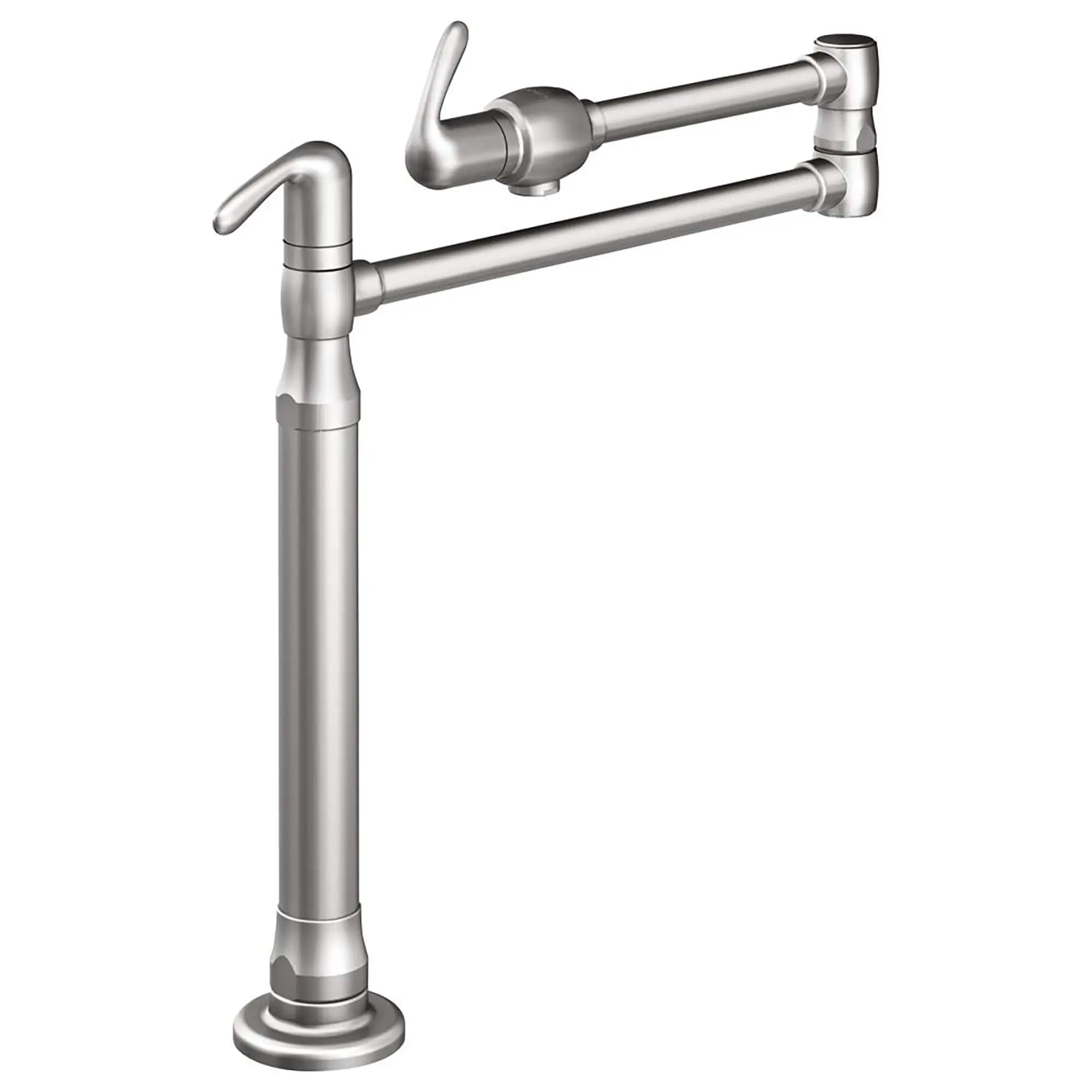 2-Handle Deck Mount Pot Filler